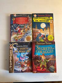 Geronimo Stilton lotto 4 libri fantasy