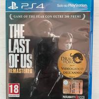 The Last Of Us REMASTERED pS4 Playstation Gioco