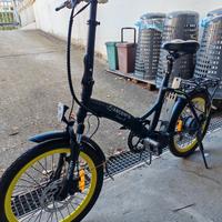 N ° 2 ebike pieghevoli  argento piuma S
