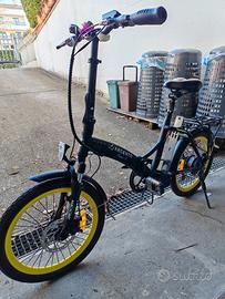N ° 2 ebike pieghevoli  argento piuma S