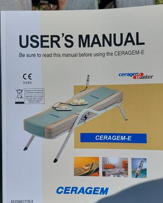 Lettino Massagiante Ceragem-E