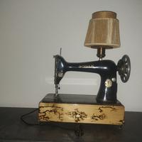 lampada artigianale singer