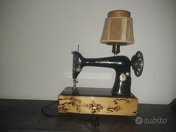lampada artigianale singer