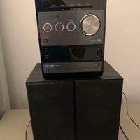 sony cd dvd player hcd dx400 con due casse