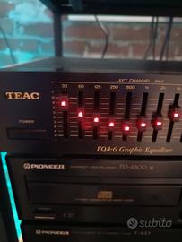 eqiulizzatore teac eqa-6 grafico