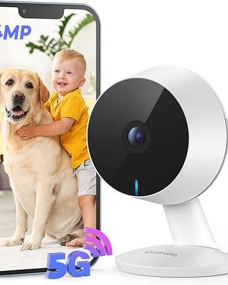 Telecamera Wifi Interno, Videocamera Sorveglianza