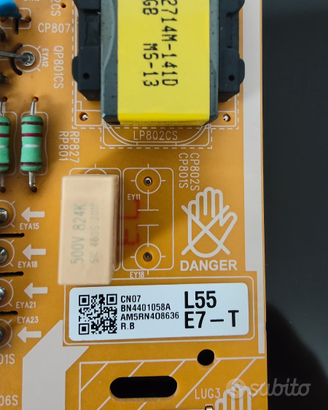 Scheda alimentazione TV Samsung