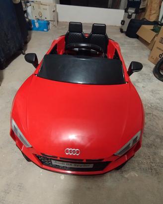 macchina Audi R8 per bambini 
