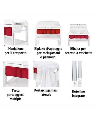 Bagnetto Inglesina SPA Rosso
