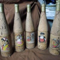 Bottigle vino da collezione