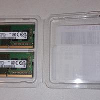 RAM DDR4 portatile 4gb x2 pack (8gb)