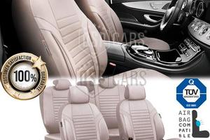 SET COPRISEDILI per SAAB 9-3 in PELLE Beige