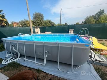 Piscina intex fuori terra