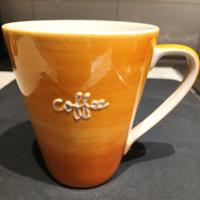 Tazza ceramica dipinta a  mano