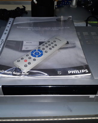 Decoder SATELLITARE PHILIPS DSR 1000 usato
