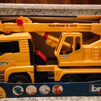 Marca Bruder camion gru 