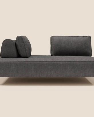 Divano modulare con schienali mobili