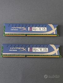 2x 4GB Kingston Hyper X Genesis KHX1600C9D3K2/8G