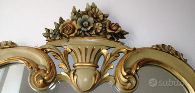 Consolle stile veneziano decorata