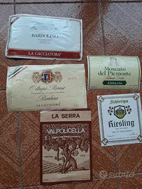 Etichette vino