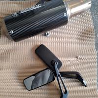 Scarico per Bmw S1000R e accessori per Bonneville