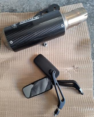 Scarico per Bmw S1000R e accessori per Bonneville