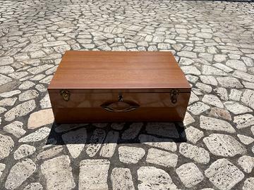 Cassetta in legno VINTAGE rivestita