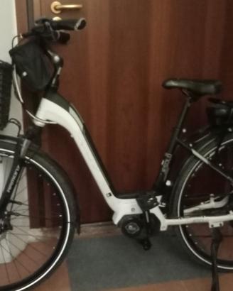 Bici elettrica Armony Jesolo da donna con cestino.