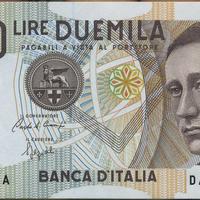 2.000 LIRE Marconi DA765048A FDS  Ciampi-Speziali
