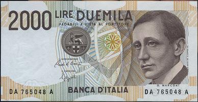 2.000 LIRE Marconi DA765048A FDS  Ciampi-Speziali