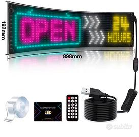 Pannelli Led 90x19cm personalizzabili