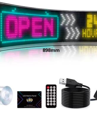Pannelli Led 90x19cm personalizzabili