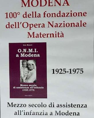 100 fondazione Opera Nazionale Maternità Infanzia