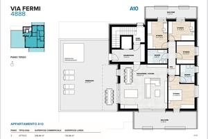 Attico nuova costruzione via fermi 14 trento
