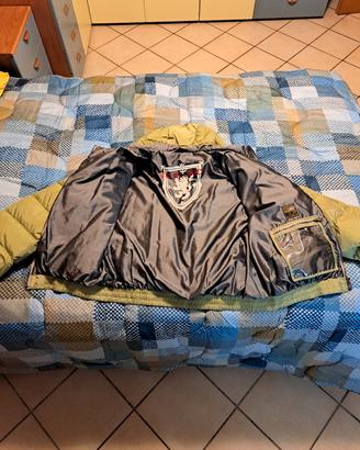 Bomber in piuma d'oca 