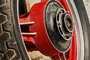 Cerchio posteriore completo Gpz 750 Turbo