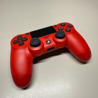 Pad controller playstation 4 rosso originale