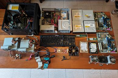 Lotto pc e componenti pc 