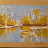 Dipinti di arte contemporanea.