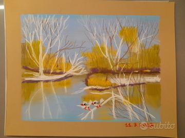 Dipinti di arte contemporanea.