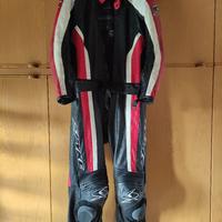 Tuta moto divisibile in pelle Spyke taglia 56-3XL