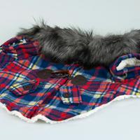 Giubbotto invernale scozzese per cani