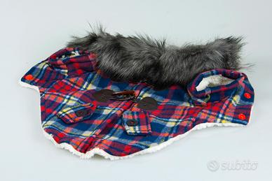 Giubbotto invernale scozzese per cani
