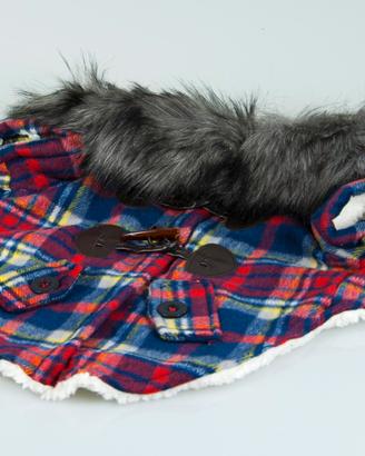 Giubbotto invernale scozzese per cani