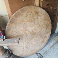 Tavolo tondo da restaurare