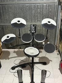 batteria elettronica usata con rullante realistico