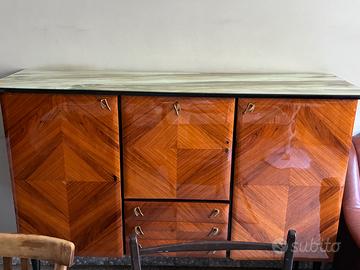 Mobile bar/ credenza alta