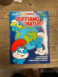 Album completo PUFFIAMO LA NATURA CONAD I PUFFI