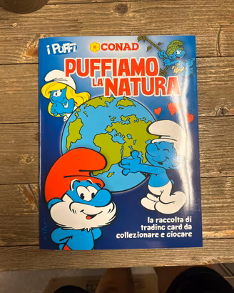 Album completo PUFFIAMO LA NATURA CONAD I PUFFI