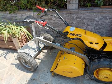 motocoltivatore pasquali con carellino 